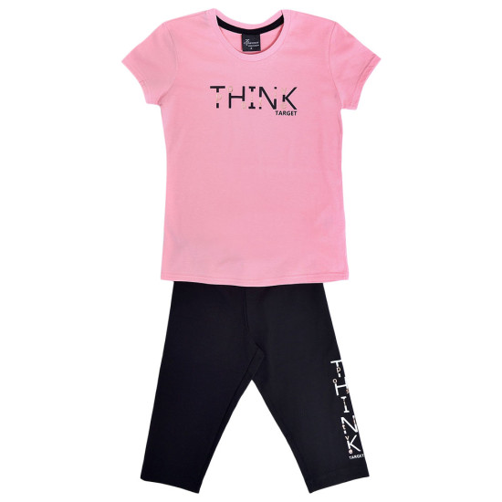 Target Παιδικό σετ Kids Set T-Shirt S.Jersey Cotton Elast. ''Think'' Target Παιδικό σετ Kids Set T-Shirt S.Jersey Cotton Elast. ''Think''